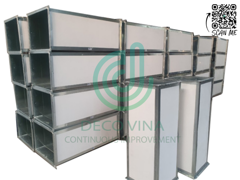 các loại ống gió chống cháy EI dạng tấm
