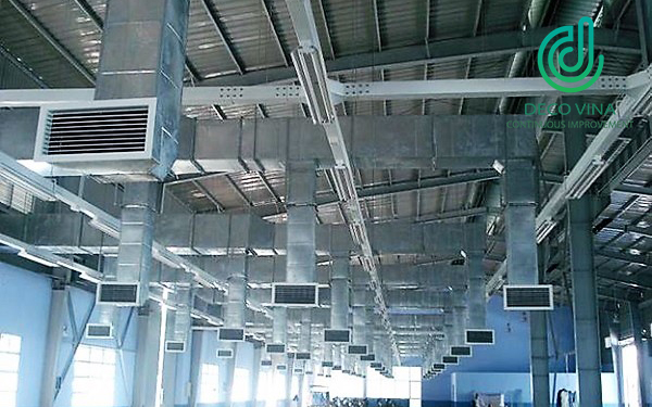 ưu điểm cửa gió tại các nhà máy