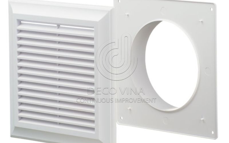 cửa gió nhựa vuông 