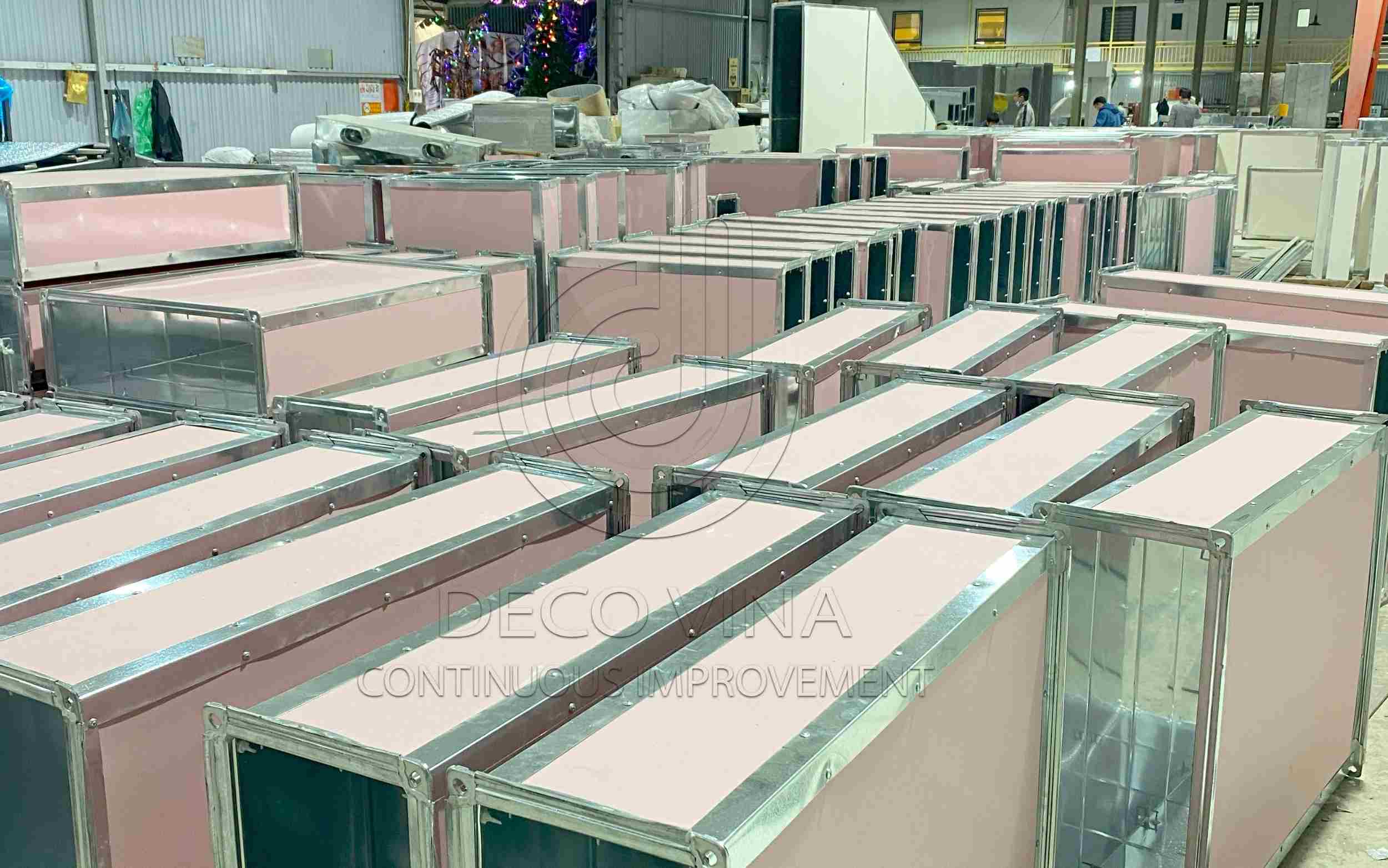 ống gió bọc thạch cao chống cháy